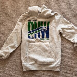 Gray Seahawks Hoodie